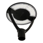 Ledvance Straatverlichting Urban Lantaarn Zwart 34-59W 4730-8200lm - 830/840 CCT | IP66 - Symmetrisch