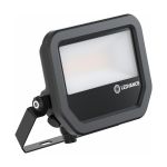Ledvance LED Floodlight Aluminium Zwart 17W 2200lm 100D - 830 Warm Wit | IP66 - Symmetrisch