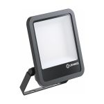 Ledvance LED Floodlight Aluminium Zwart 100W 14000lm 100D - 830 Warm Wit | IP66 - Symmetrisch