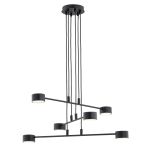 Emibig Hanglamp Modus Staal Zwart | Geschikt voor 6x GX53 - Max 12W