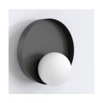 Emibig Wandlamp Kido Staal Zwart | Geschikt voor 1x G9 - Max 8W