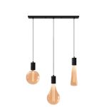Calex XXL Royal Goud Complete Set - Including 3 XXL Lamps + Cordset Rechthoekig basis