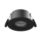 Noxion LED Spot Ares Firerated 6W 540lm 927-940 3CCT- Kantelbaar Zwart| Zaagmaat 68mm