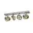 SLV Kalu Spot Aluminium Grijs | Geschikt voor 4x GU10 (AR111) 