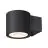 SLV Oculus Phase Wandlamp Aluminium Zwart 8.5W 570lm - 920-930 Dim To Warm | Beste Kleurweergave - Dimbaar 