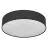 Ledvance Plafondlamp Orbis Paris Zwart | Geschikt voor 3x E27 - 480mm - IP20