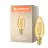 Ledvance Vintage 1906 LED E14 Kaars Goud 4W 410lm - 824 Zeer Warm Wit | Vervangt 35W