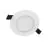 Ledvance Downlight Slim Alu Aluminium Wit 9.5W 900lm 90D - 840 Koel Wit | Zaagmaat 100 - IP44 - Dali Dimbaar 