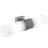Nordlux Tangens Wandlamp Glas en Metaal Chroom | IP44 - Geschikt voor 2x E14
