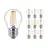 Voordeelpak 10x Philips Corepro LED Lustre E27 Kogel Filament Helder 4.3W 470lm - 827 Zeer Warm Wit | Vervangt 40W