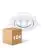 Voordeelpak 10x Noxion LED Kantelbaar Slim Spot Wit 6W 550lm - 930 Warm Wit | Zaagmaat 75mm - IP54 - Beste Kleurweergave 