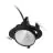 Philips LED Spot Greenspace Accent Elbow Aluminium Zwart 31W 4000lm 36D - 830 Warm Wit | 163mm - IP20 - Interact Dimbaar