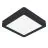 Eglo Plafondlamp Fueva 6 Kunststof Zwart 7W 1100lm - 827-840-865 CCT