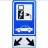 Verkeersbord auto laadplekken tbv dubbele lader