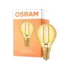Osram Vintage 1906 LED E14 Kogel Filament Goud 2.5W 220lm - 824 Zeer Warm Wit | Vervangt 25W