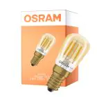 Osram Vintage 1906 LED Special Shapes E14 Tubular Amber 2.8W 250lm - 822 Zeer Warm Wit | Dimbaar - Vervangt 25W
