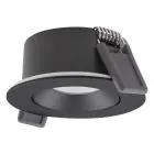 Ledvance LED Spot Air Adjust Aluminium Zwart 4W 300lm 36D - 927 Zeer Warm Wit | Zaagmaat 68mm - IP23 - Beste Kleurweergave - Dimbaar