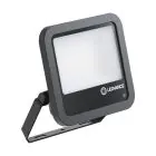 Ledvance LED Floodlight Aluminium Zwart 69W 10000lm 100D - 840 Koel Wit | IP66 - Lichtsensor - Symmetrisch