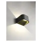 Ansell LED Wandlamp Gila Grafiet 11W 512lm - 830 Warm Wit | IP55