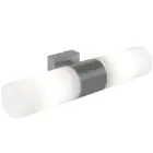 Nordlux Tangens Wandlamp Glas en Metaal Grijs | IP44 - Geschikt voor 2x E14