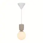 Nordlux Sadie Pendelarmatuur Composite Beige | Geschikt voor 1x E14