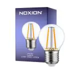 Noxion Lucent LED E27 Kogel Filament Helder 2.5W 250lm - 827 Zeer Warm Wit | Dimbaar - Vervangt 25W