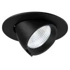 Noxion LED Spot Forza V2 Aluminium Zwart 28/32/36/40W - 3300/3700/4100/4500lm 36D - 930-940-957 CCT | 160mm - Zaagmaat 145mm - Beste Kleurweergave