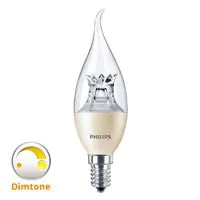 E14 Philips Dimtone LED lampen