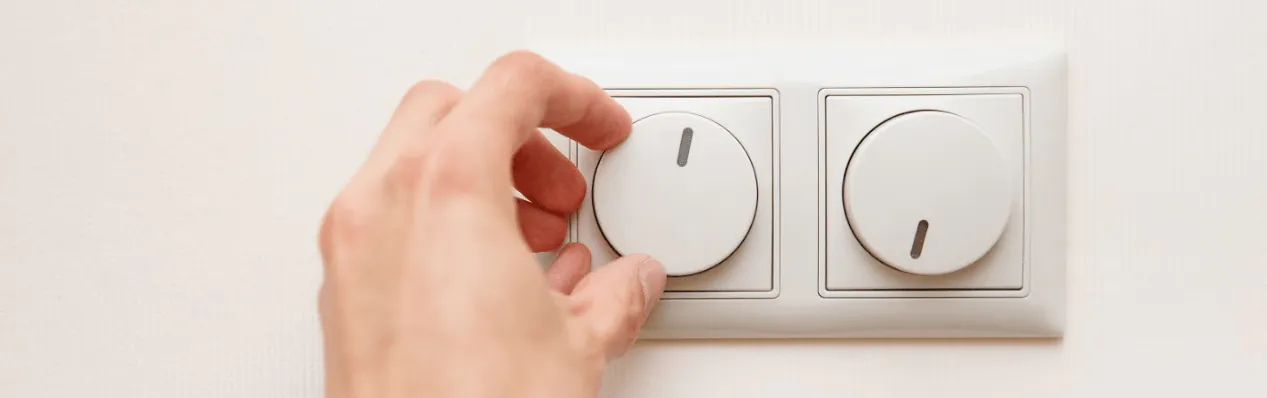 LED Dimmer Lichtschakelaar